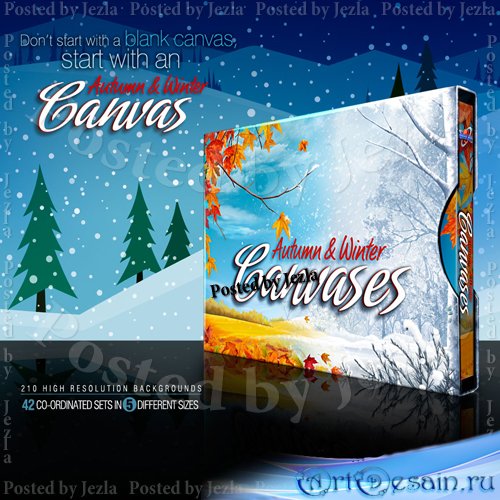   - Autumn and Winter Canvases