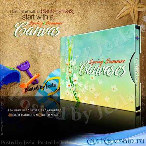   - Spring & Summer Canvases