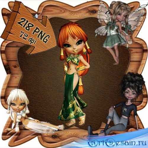 - -     4. Scrap - World of fairies and magics 4