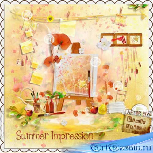    -  . Scrap - Summer Impression