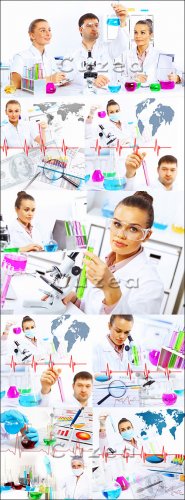        / Scientist in laboratory -  ...