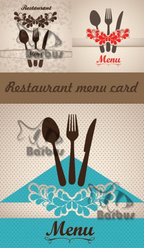 Restaurant menu card /   