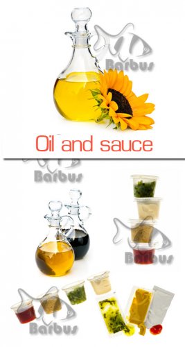 Oil and sauce /     - Photo stock