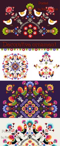       / Decorative ornament Flowers #2  ...