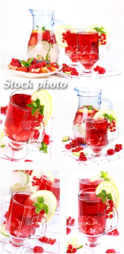   / Fruit drinks - Raster clipart