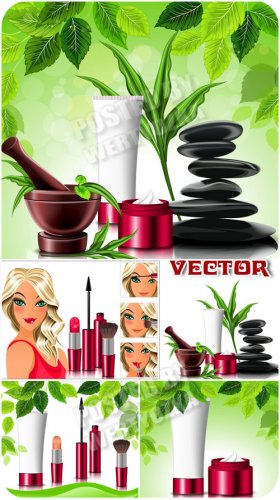   ,   / Health and Beauty, spa the procedure - vector